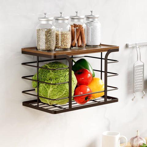 Stylstoreazy wall mount option shown with adhesive for simple installation.