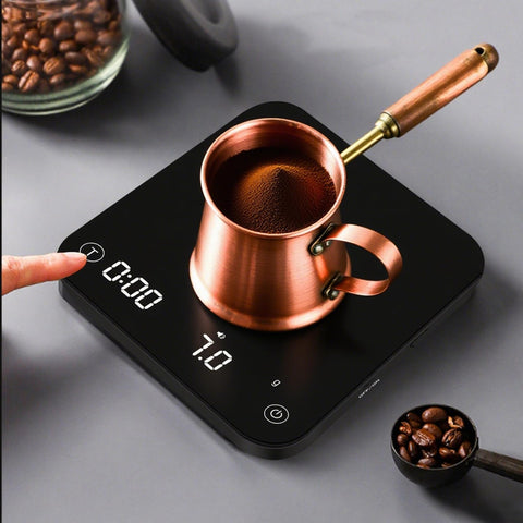 Styuanmmy mini coffee scale timer ideal for travel and home use