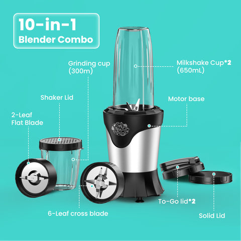 SUAVO BPA-free components ensure safe blending.