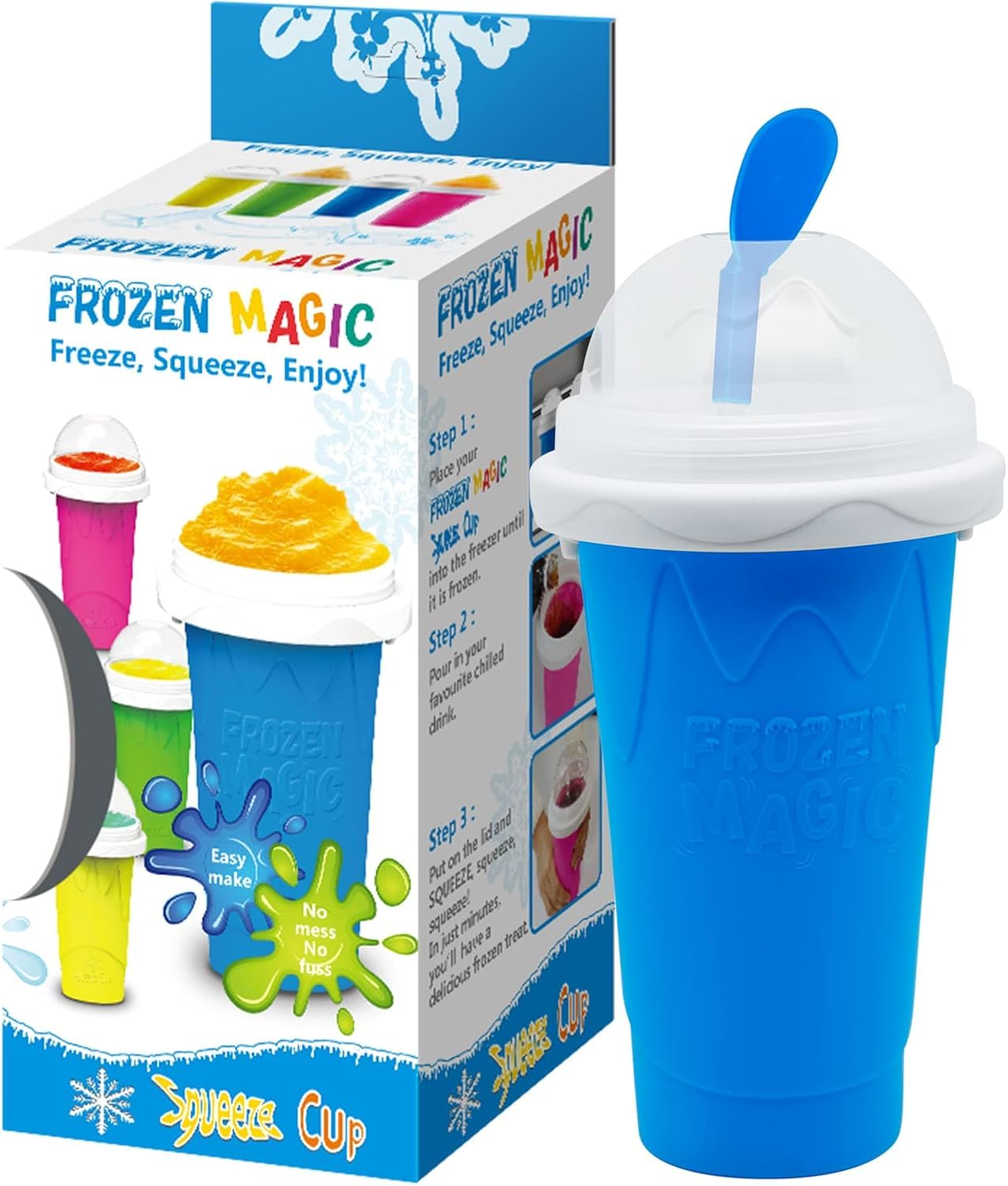 SUB ZERO SLUSH eco-friendly EVA lining cup: easy to clean.
