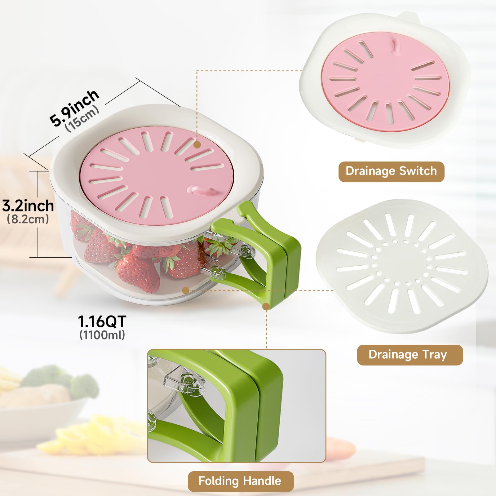 SUCH A DAY easy-clean design supports hand washing and reuse