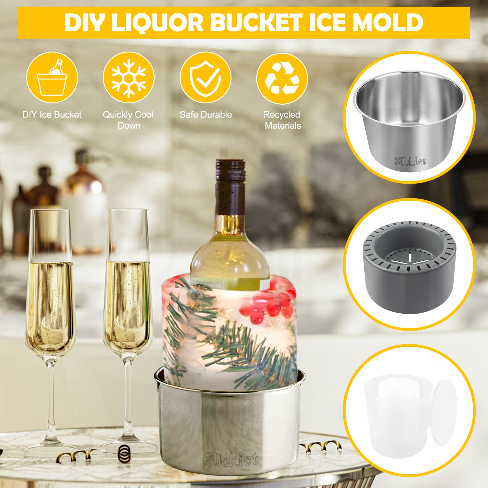 SUchict creative-ice-mold-colors inspires memorable tablescapes at celebrations.