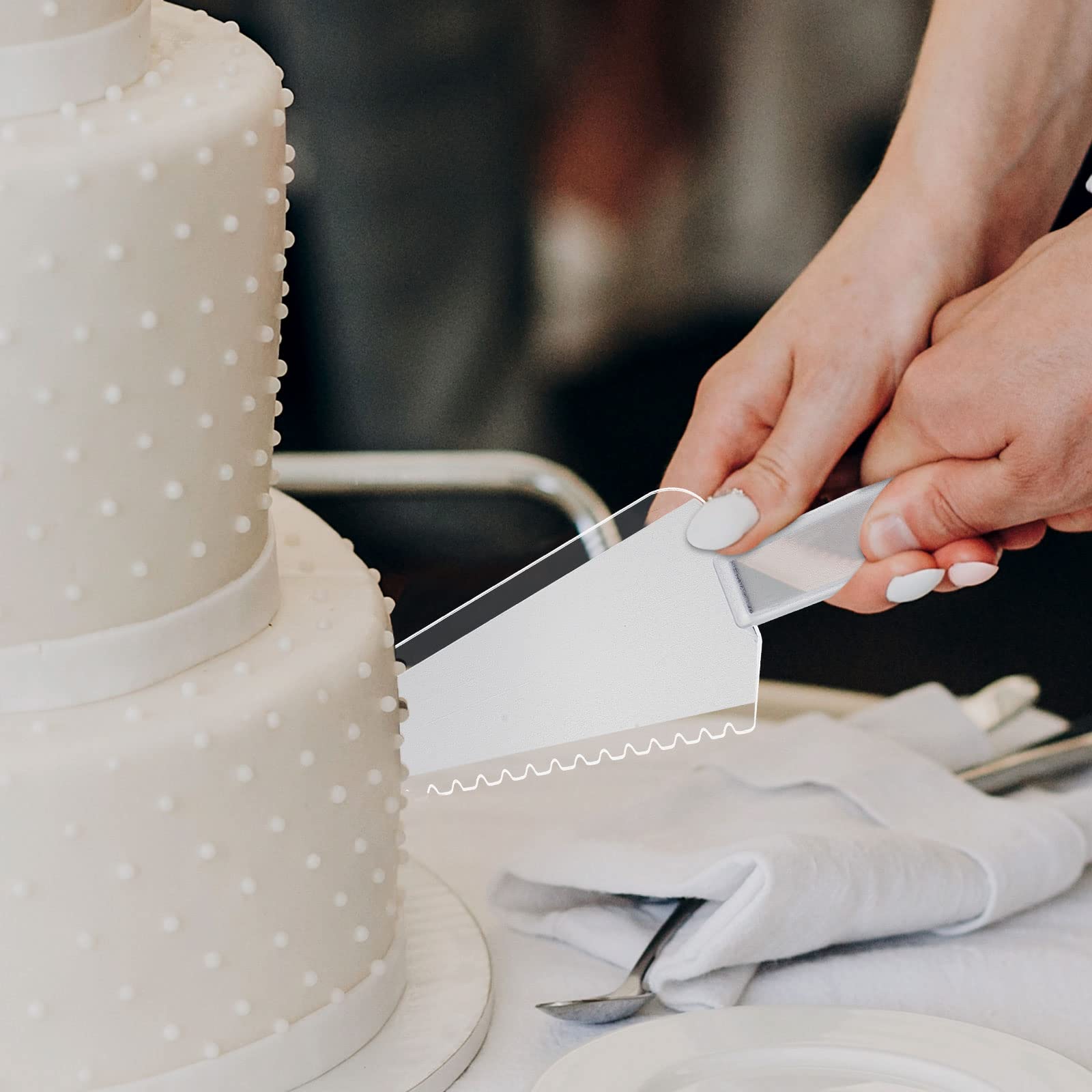 Suclain budget-friendly cake serving set for practical hosting.