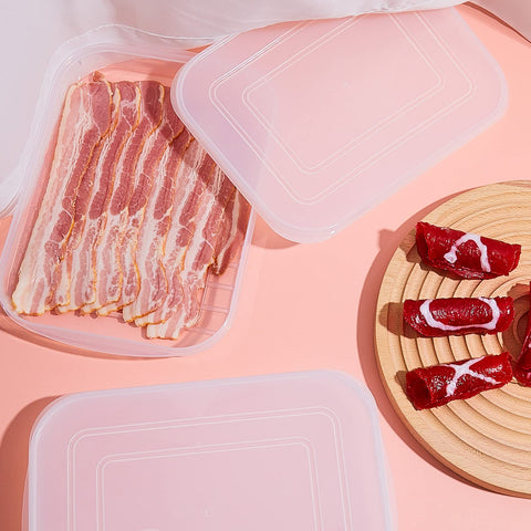 Suclain plastic containers are dishwasher-safe and easy to clean.