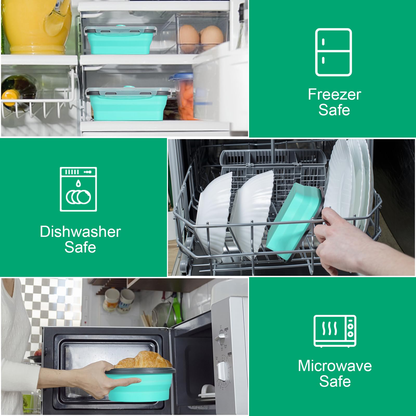 Sudaya folded-flat design reduces clutter in tiny kitchen