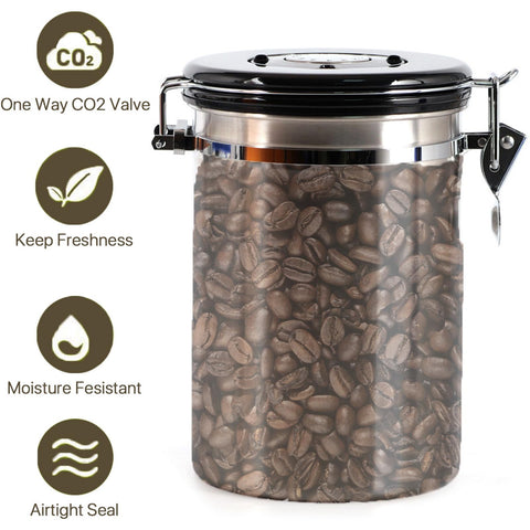 SUEIANNMN airtight seal suitable for tea and sugar storage