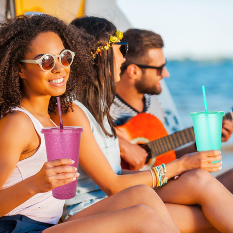 Suertestarry straw fixed-ring design prevents slipping during use