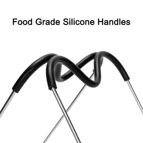 Sugaroom Versatile rack works as egg stand or trivet in pots.