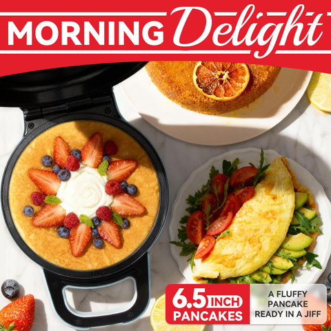 Ceramic nonstick coating on SugarWhisk pan reduces sticking for healthier meals.