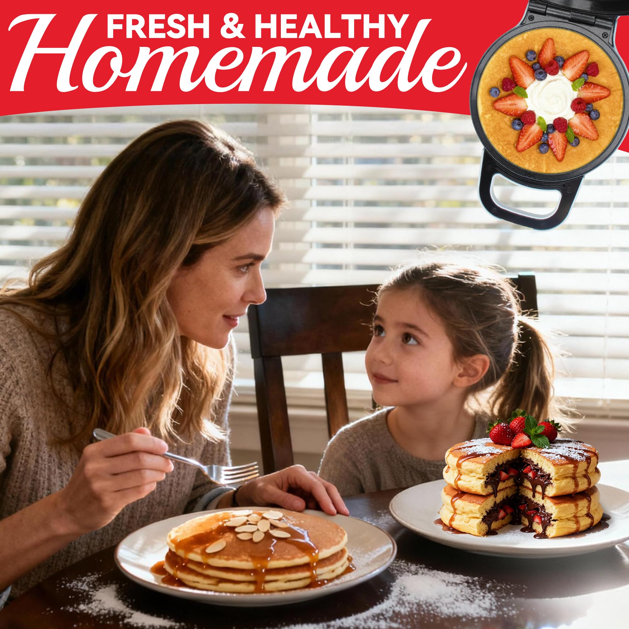 SugarWhisk Flip Pancake Maker makes a thoughtful gift for home chefs.