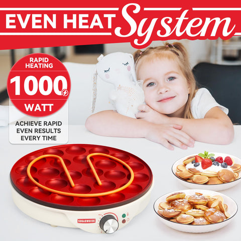 SugarWhisk nonstick coating for easy release and cleanup