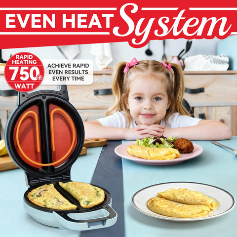 SugarWhisk omelette pan nonstick 6.5 inch for easy release and cleanup