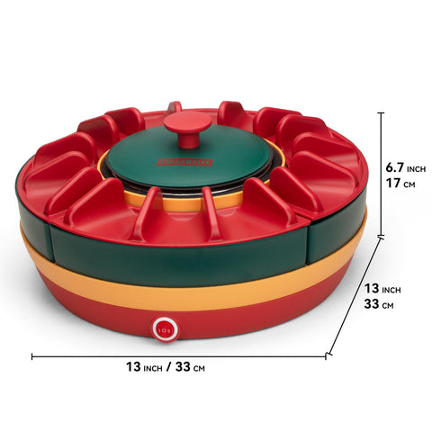 SugarWhisk Lazy Susan Taco Bar makes a thoughtful gift for friends who entertain