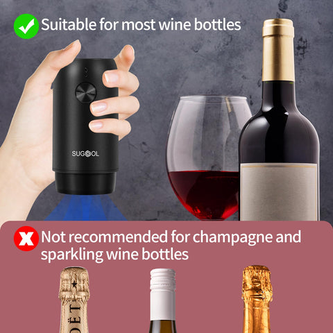 SUGOOL compact preservation setup for daily wine enjoyment.