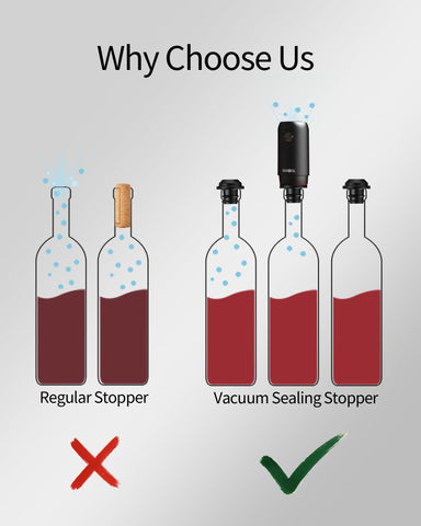 SUGOOL wine sealer ensures consistent preservation without leaks.