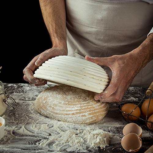 SUGUS HOUSE 10-inch round banneton fits standard dough portions