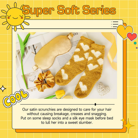 Suhctuptx Fuzzy socks, cozy warmth for relaxing days.