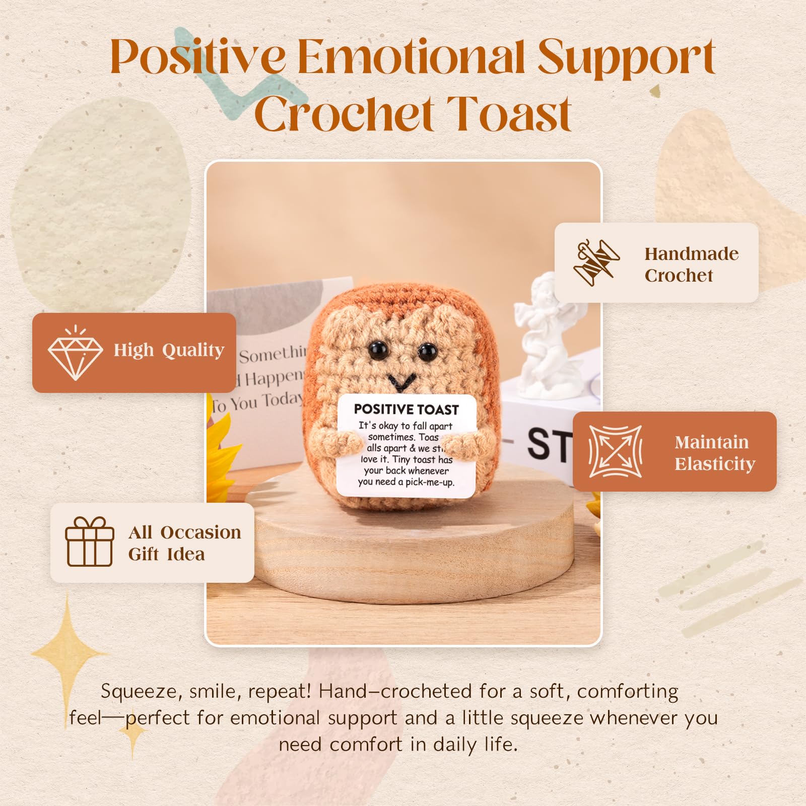 Suhctuptx gift box for women coconut candle fills rooms with calming fragrance.