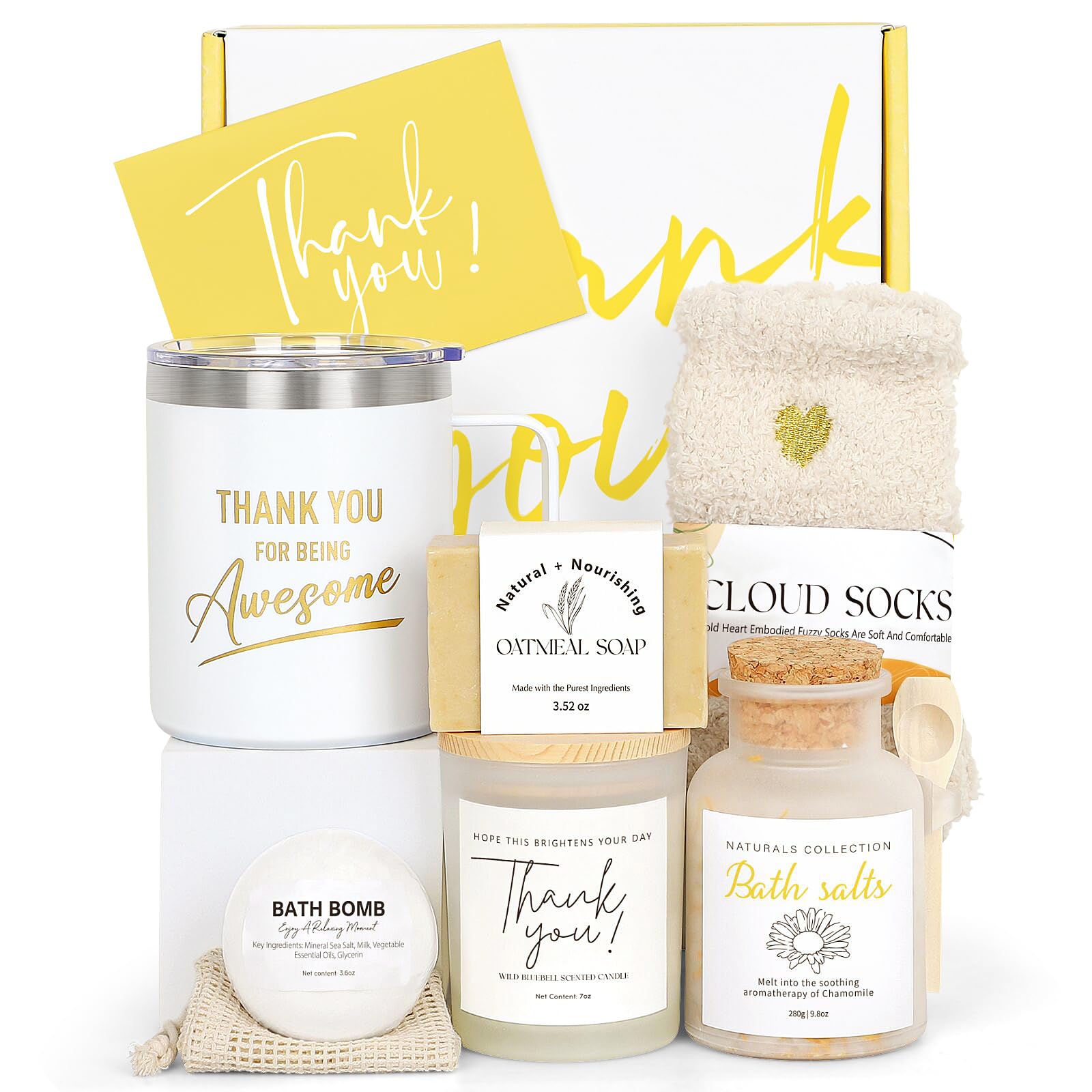 Suhctuptx Thank You Card: personal message option to add warmth