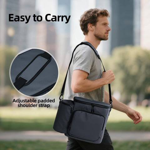 SUITMAT water-resistant exterior shields contents during outdoor meals.