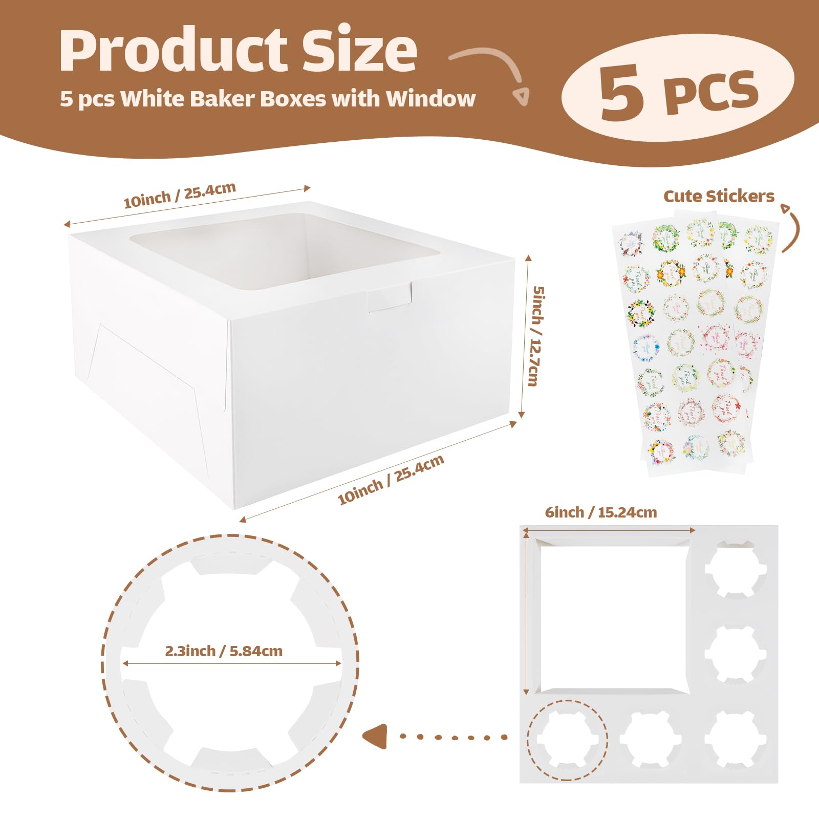 Sukaswi portable dessert box designed for easy carrying to parties.