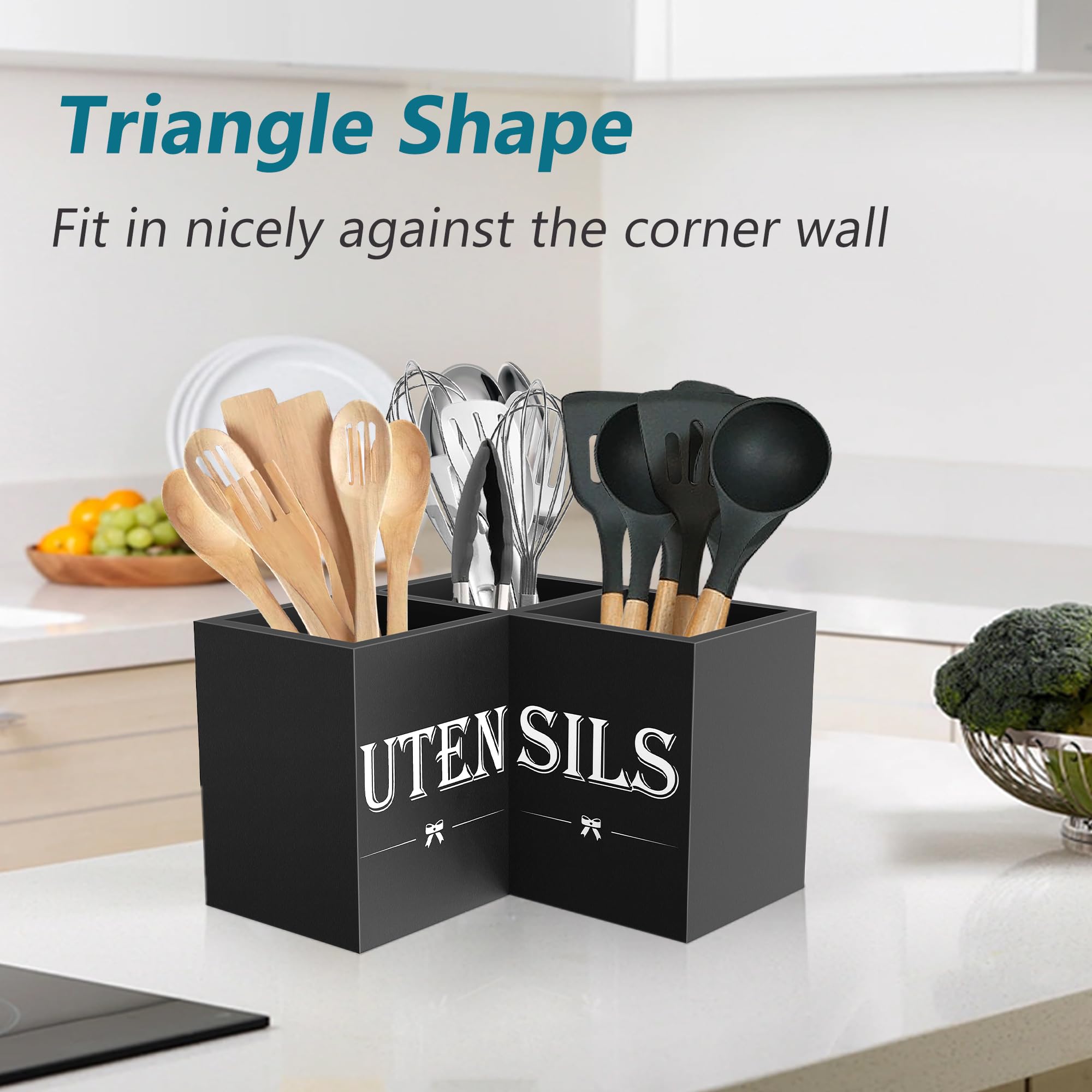 Suli space-saving design fits corners and walls for extra counter space