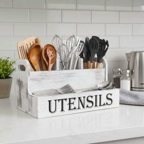 Suli daily-use setup with spatulas and bottles for cooking.