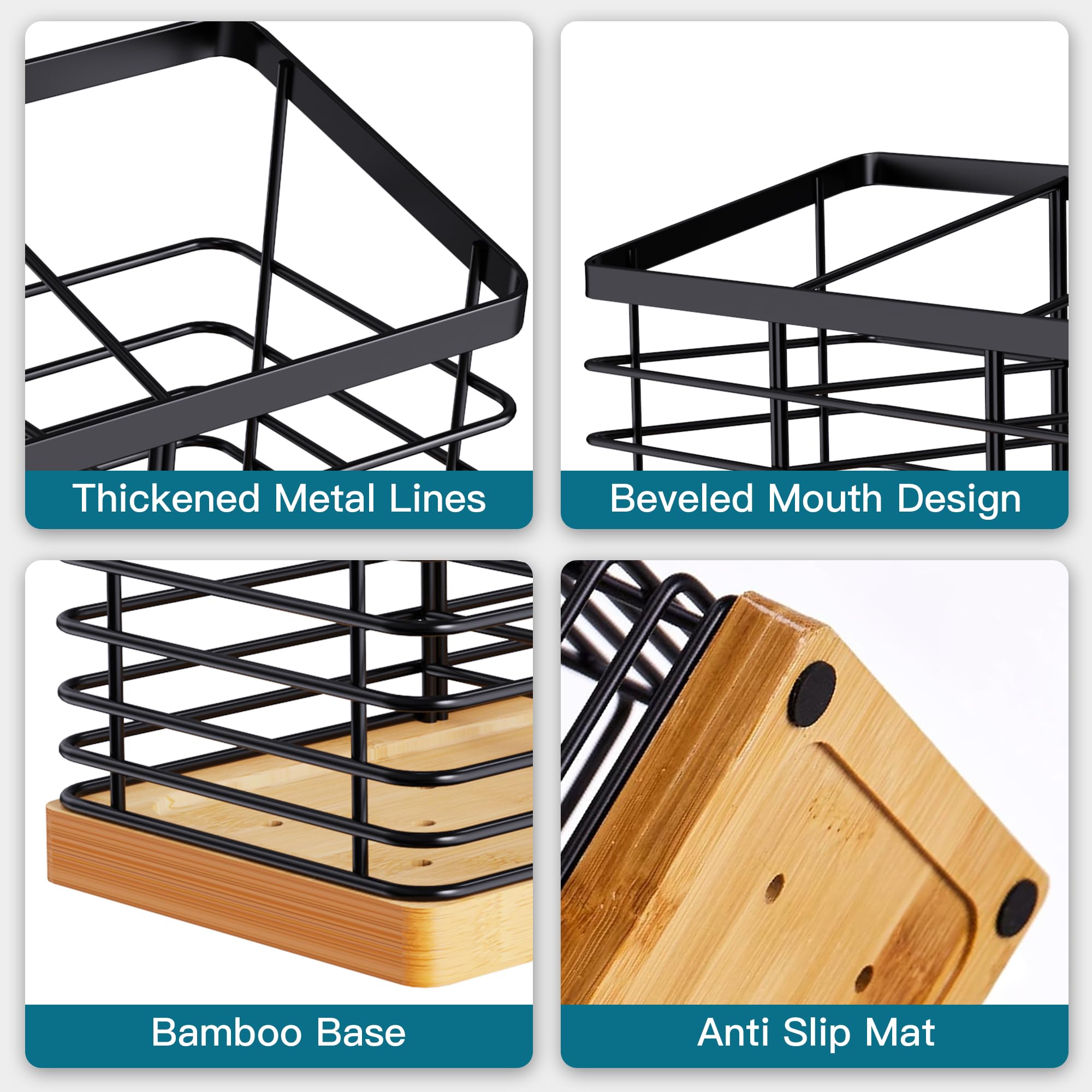 Suli thickened metal edges enhance durability and a premium feel.