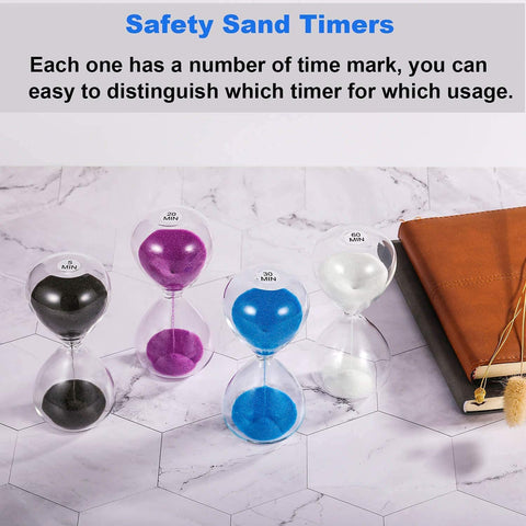 SuLiao hourglass kids-safe timer with visible marks supports learning time management.