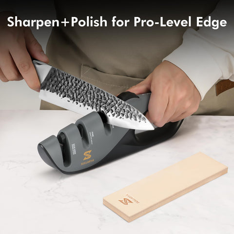 Premium gift box packaging for SULLARYA knife sharpener kit