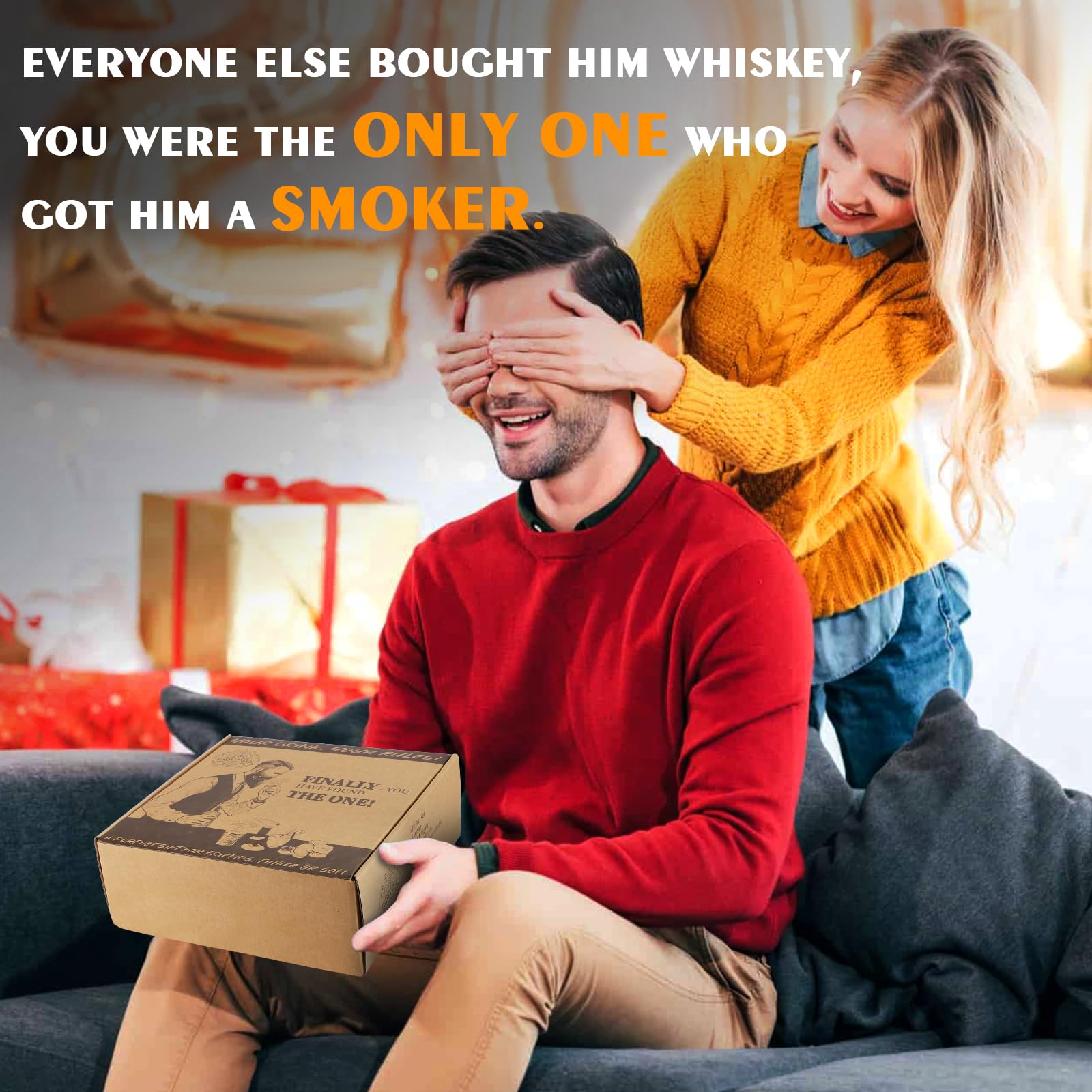 Sumapner Quebec oak wooden smoker creates natural wood aroma