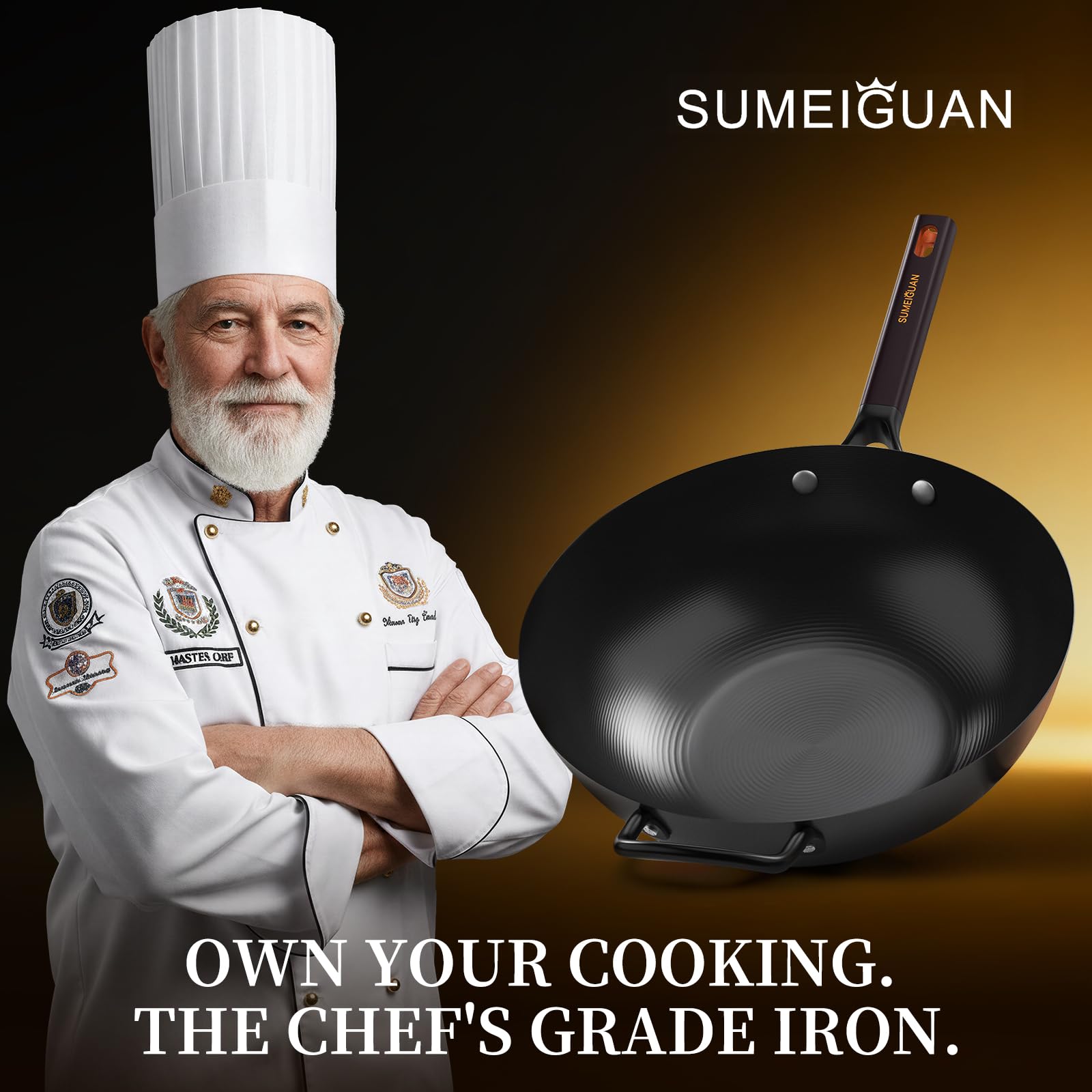 SUMEIGUAN complete kit with lid and spatula for immediate cooking
