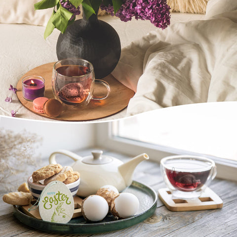 Sumind infuser with extended chain hook designed for cups and teapots