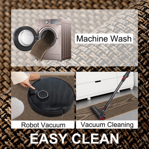 SUMLANS kitchen mat durable polyester for long-lasting use.