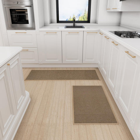SUMLANS kitchen mat protective layer shields floor from scratches and scuffs.