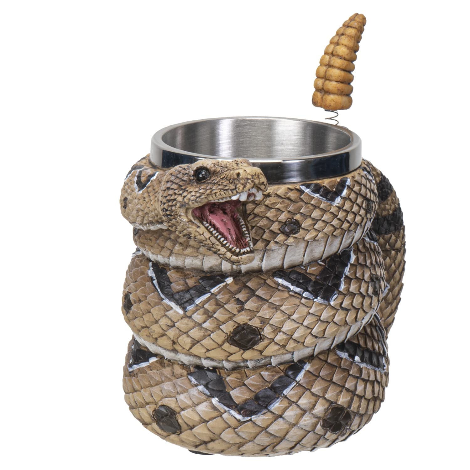 SUMMIT COLLECTION Diamondback rattler tankard ideal for bold beer moments