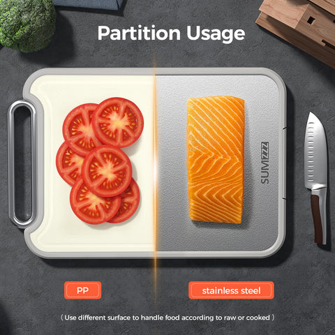 Sumzzz deep tank design reduces overflow during busy chopping