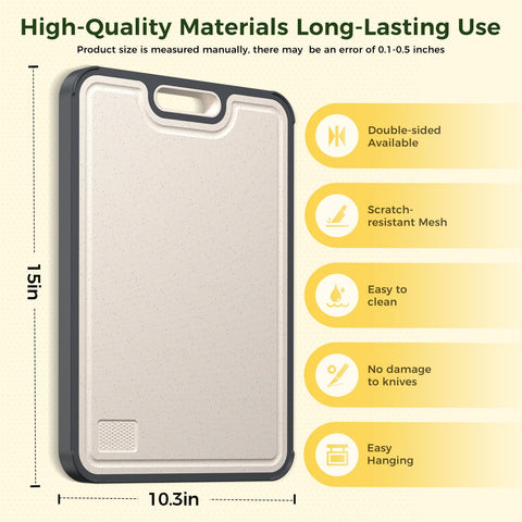 Sumzzz easy-clean surface on both sides for fast washing after use.