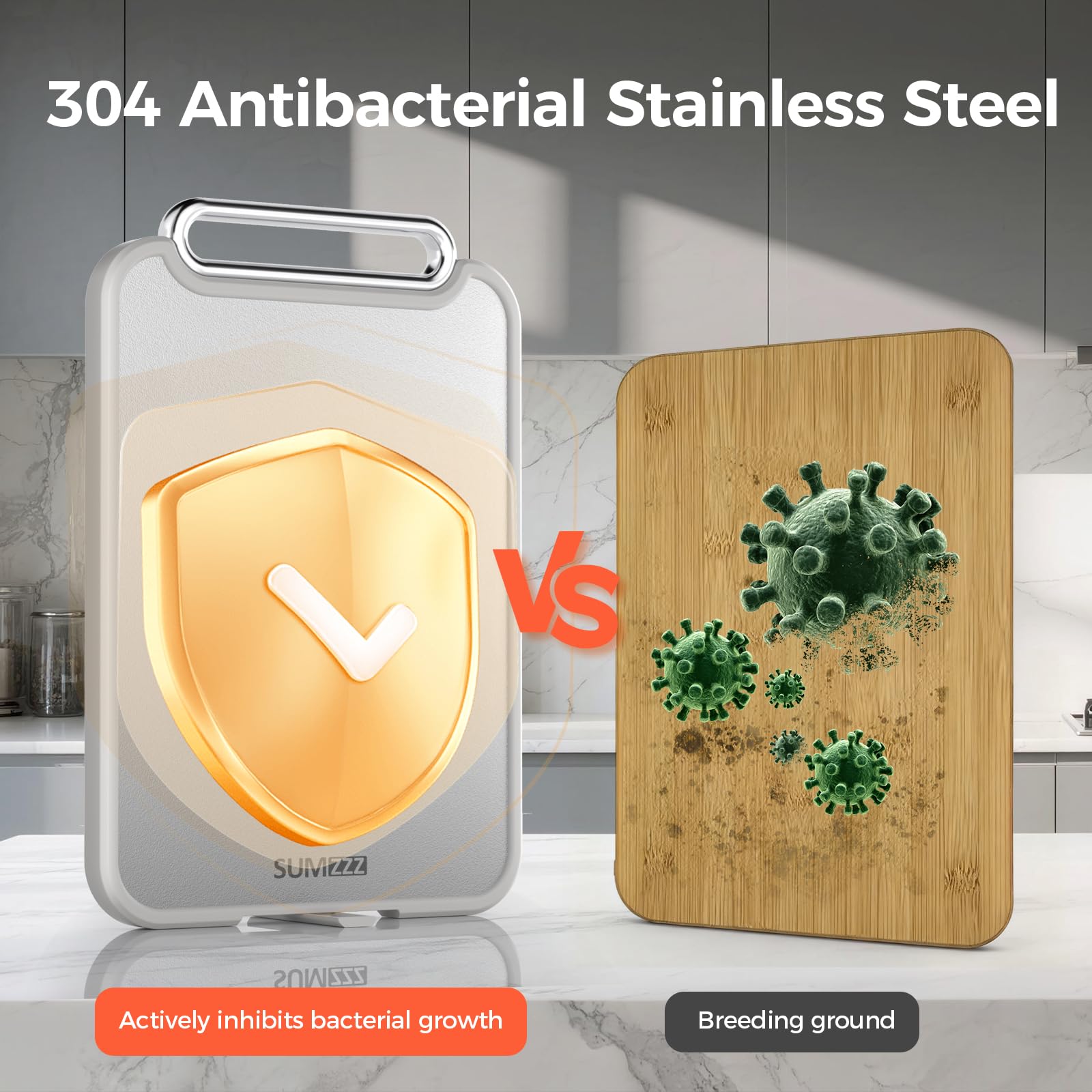 Sumzzz built-in juice tank holds liquids to minimize spills