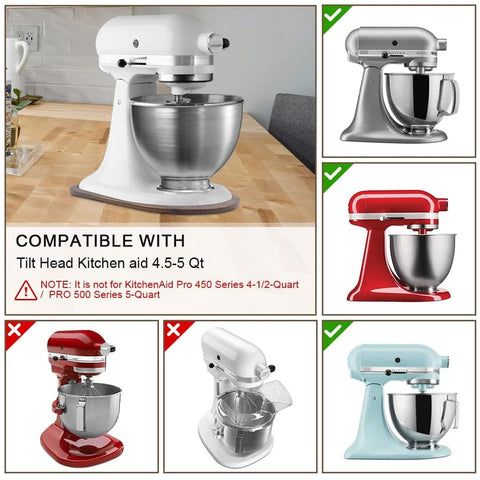 Sun3drucker kitchenaid 4.5-5 qt slider closeup highlights natural bamboo finish