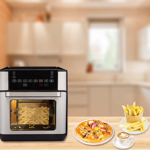 Sun3drucker non-stick mesh liner enables oil-free, easy-release cooking.