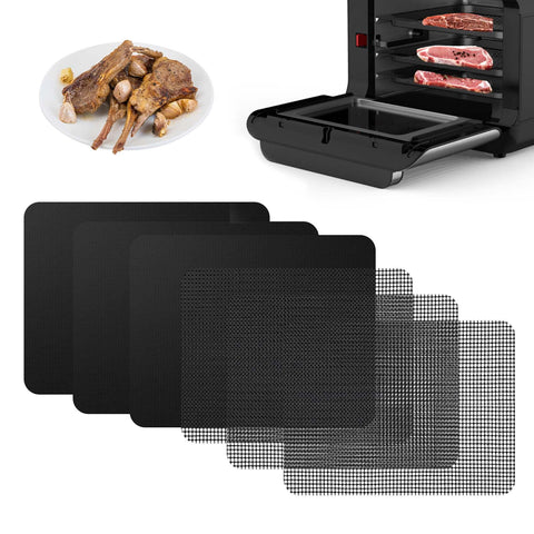 Sun3drucker air fryer oven liners protect the oven bottom and simplify cleanup.