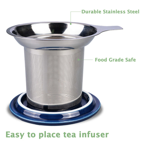 Sunddo stainless steel infuser—removable for easy cleaning