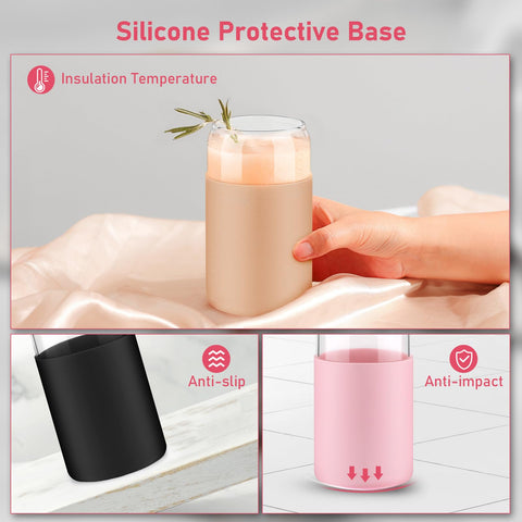 Sungwoo four-color glass set adds color and style to any drink station.