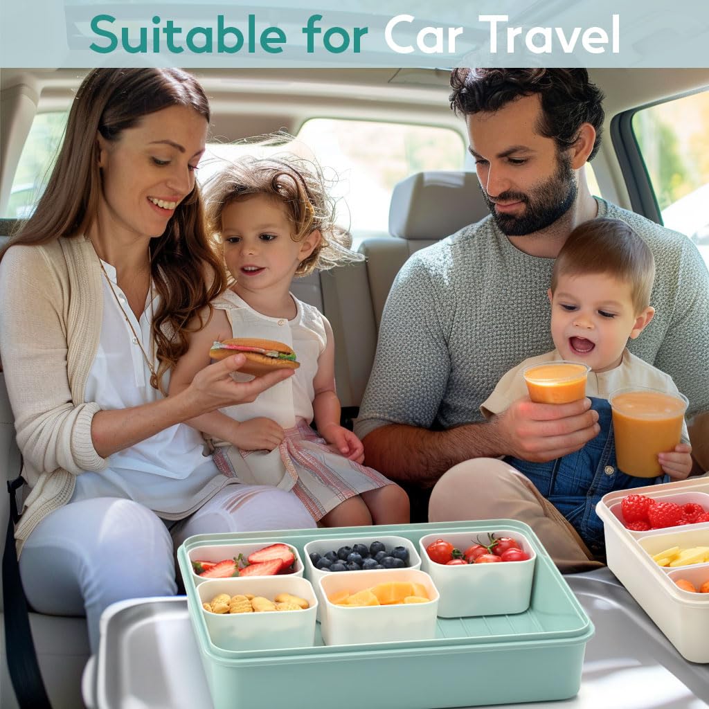 Sunhanny Snackle Box suitable for fruit, veggies, spices, and small bites.