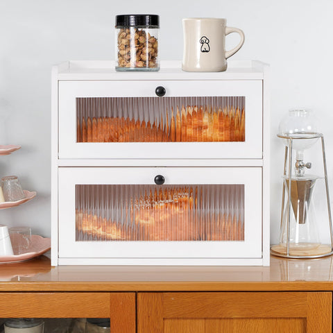 Sunhoo bread box bottom anti-slip pads prevent sliding during use