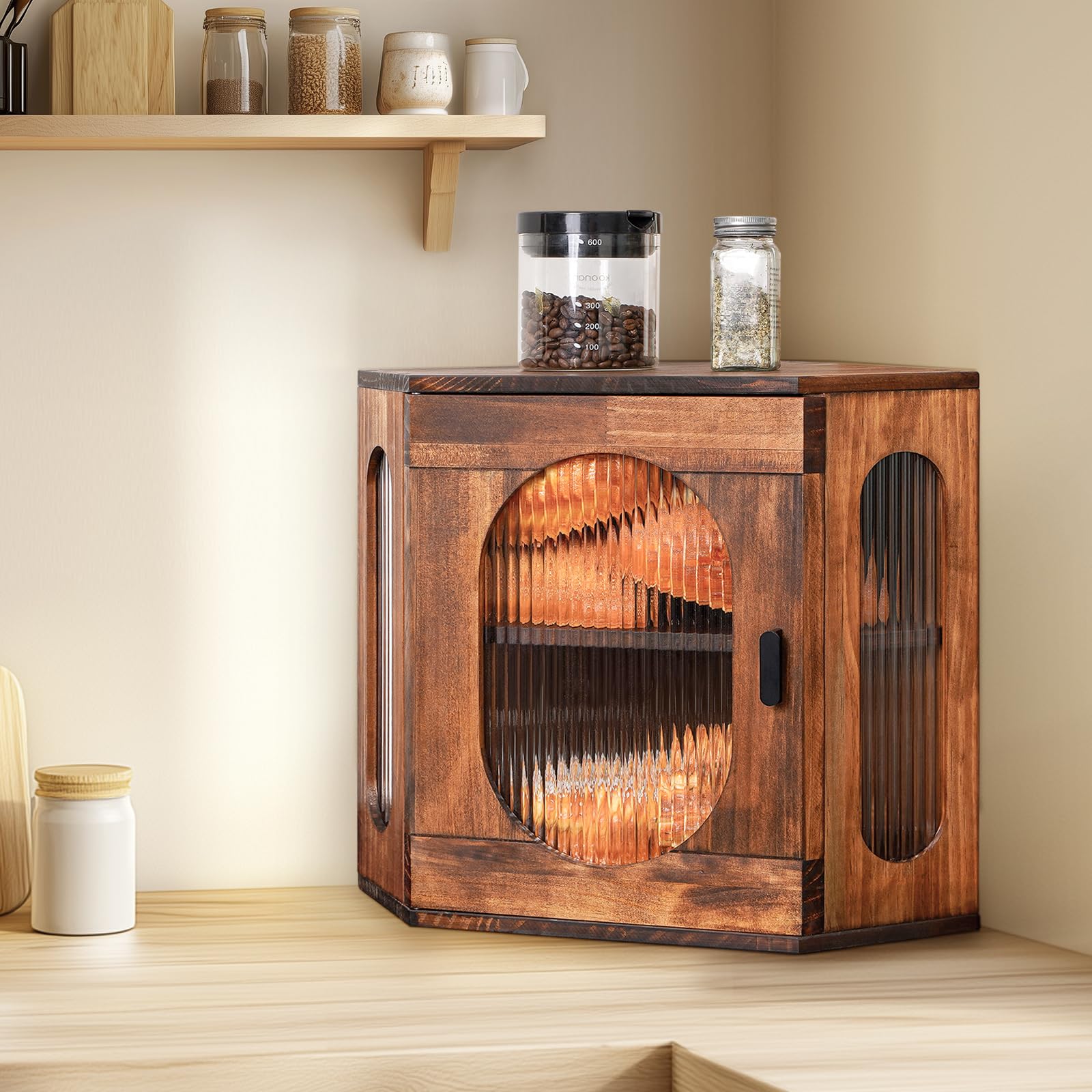 Sunhoo bread box easy assembly with included parts and instructions