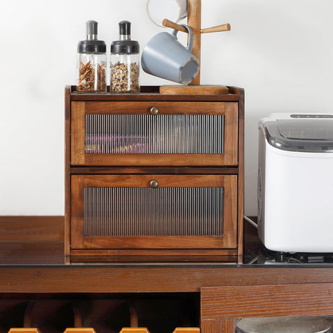 Sunhoo bread box versatile storage for snacks, fruit, or potatoes.