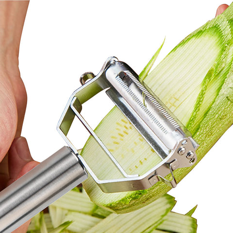 SUNKUKA peeler peeling carrots quickly and safely