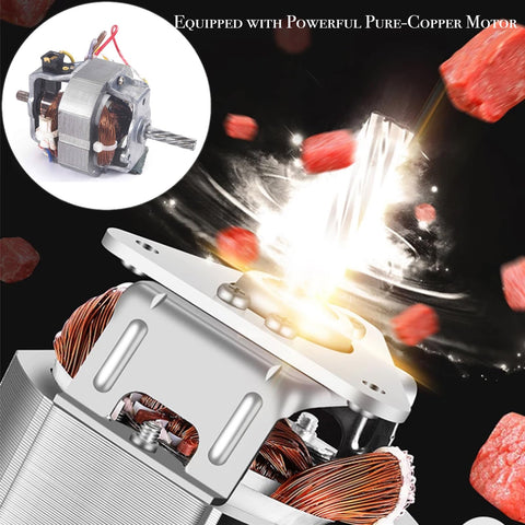 Sunmile sausage staff maker attachment included for homemade sausages.
